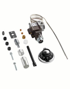 Robertshaw 4350-028 commercial gas thermostat 150 to 400°F, 36 inch capillary
