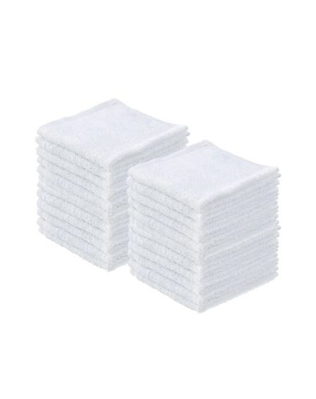 Haas Rags Washcloth Rags White Towel Rags Multipurpose - Technico
