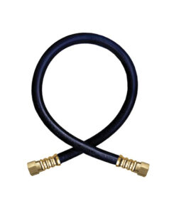 3/8″ x 24″ flexible gas rubber hose with female flare ends